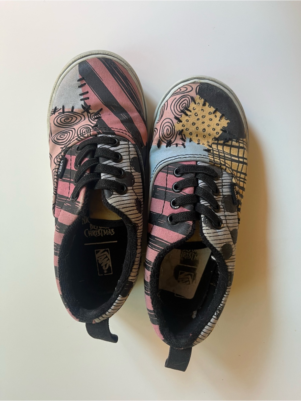 Vans Kids nightmare before Christmas Sally sneakers